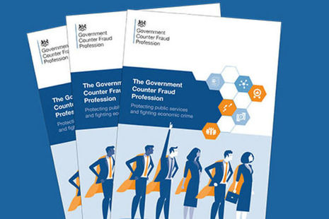 Government Counter Fraud Profession leaflets