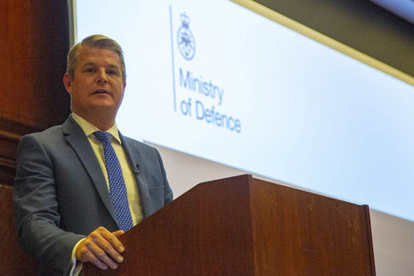 Defence Minister Stuart Andrew opens LOGNET conference