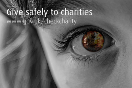 Give safely to charity appeals