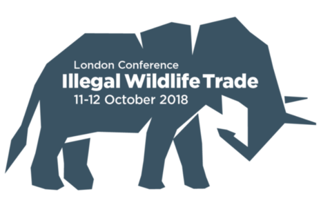 Illegal Wildlife Trade London 2018 elephant logo