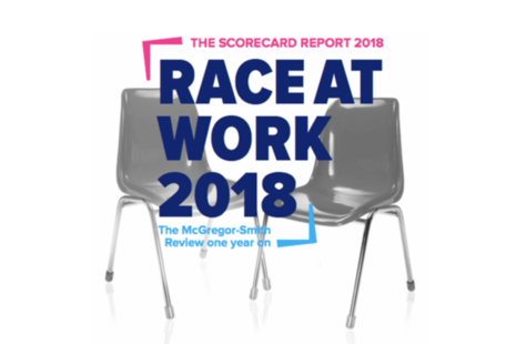 picture with the words 'Race at Work 2018'