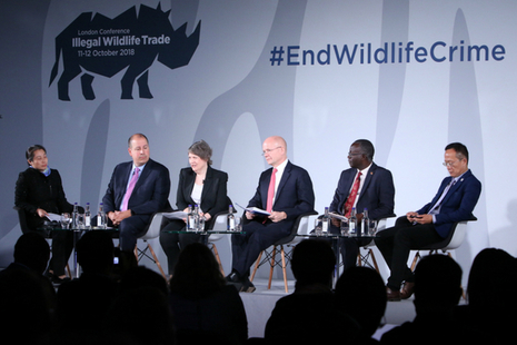 Illegal Wildlife Trade London 2018 conference session