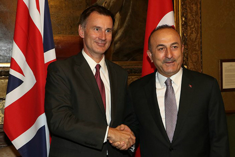 Foreign Secretary meets with Turkish Foreign Minister