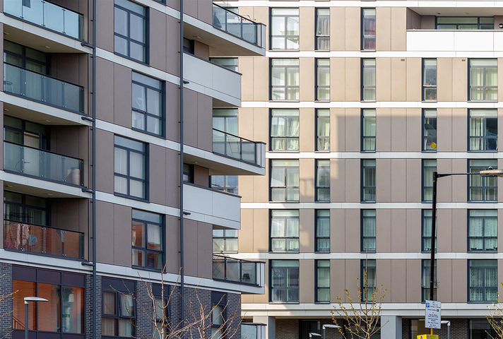 High-rise flat