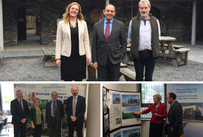 Lord Bourne visits mid-Wales to highlight Green Great Britain Week