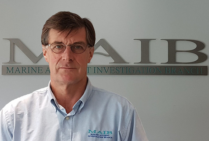 Photograph of Captain Andrew Moll, Chief Inspector of Marine Accidents