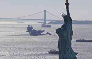 HMS Queen Elizabeth in New York