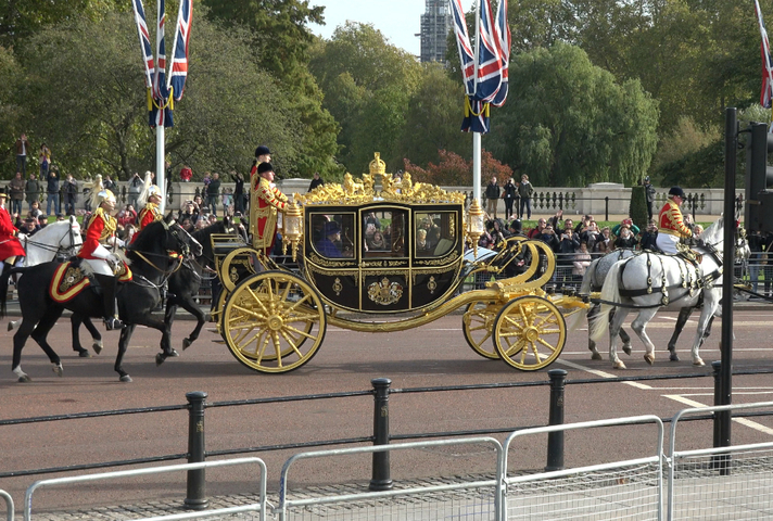 Dutch Royals in Carriage