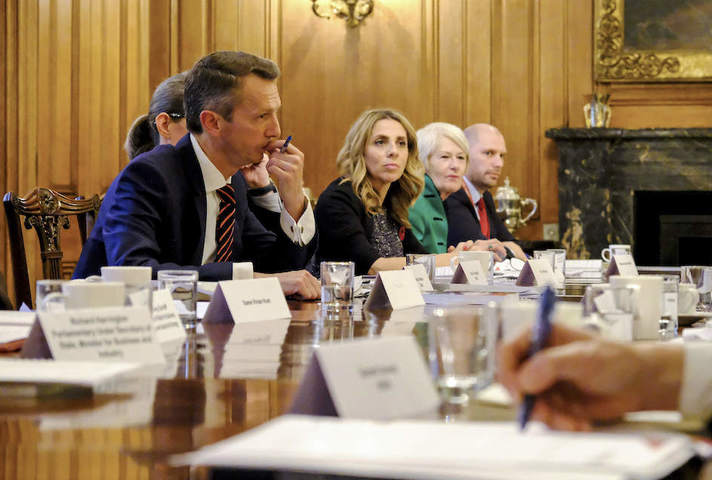 Industrial Strategy Council first meeting at 10 Downing Street