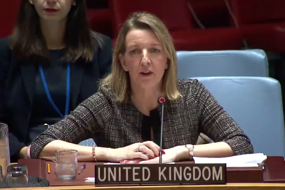 Susan Dickson, UK Legal Advisor at UN