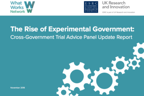 Front cover of Rise of Experimental Government report