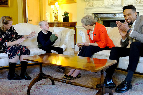 PM meets Pride of Britain winners