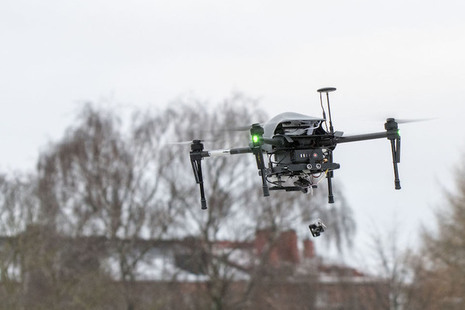 A flying drone