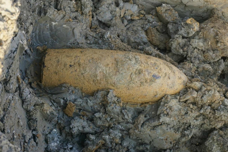 Unexploded bomb