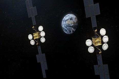 Satellites in space Credit: Airbus