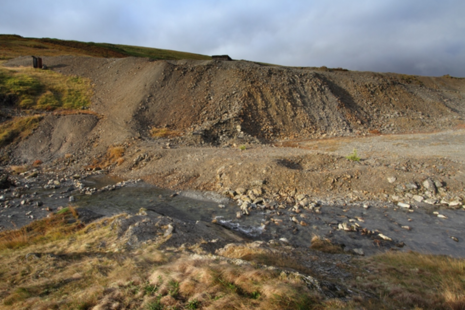 Dylife mine site. Credit: © Paul Edwards, Natural Resources Wales