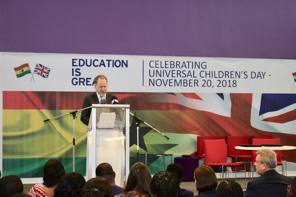 Philip Smith at Education is GREAT event
