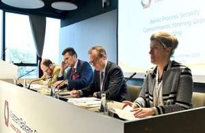 The first Berlin Process Security Commitments Steering Group meeting