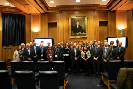 Some of the country’s biggest companies gathered at the British Broadcasting House in London to launch the new apprenticeship .