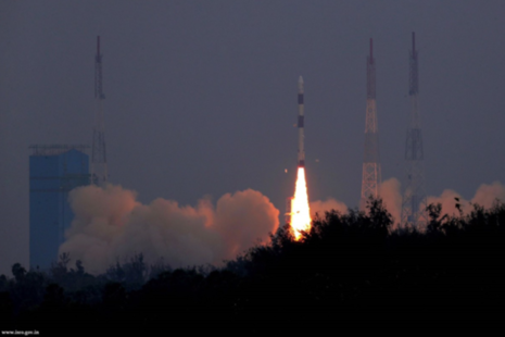 PSLV-C43 rocket launching