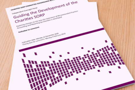 Consultation about charity SORP