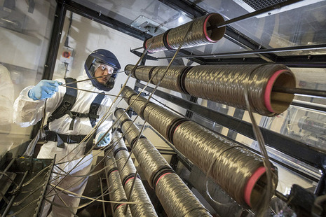 Technical Fibre Products produce advanced materials which play a key role in pilot protection for the F-35. They became involved in the programme in the 1990s and their materials have been core to the aircraft design from the start.