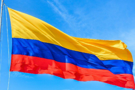 Picture of the Colombian Flag