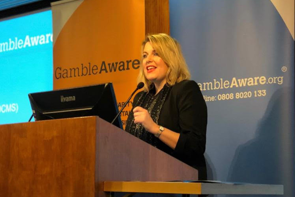 Mims Davies at Gamble Aware