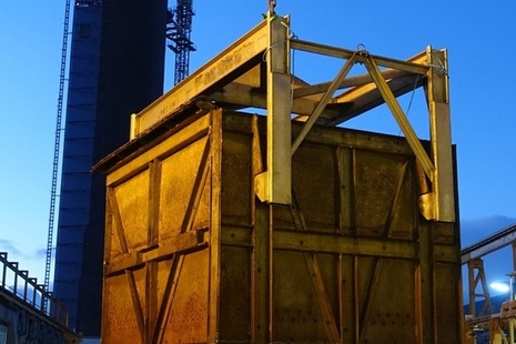 Pile Fuel Storage Pond Skip