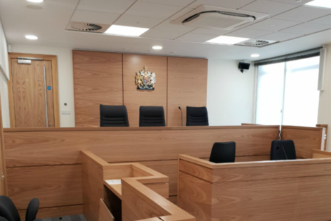 Swindon Court room