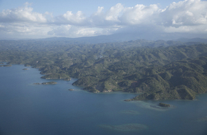 An aerial view of Haiti (UN Photo)