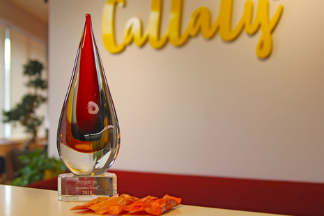 Callaly Hygienix award with Tampliners.