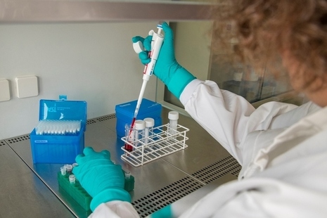 Lab scene
