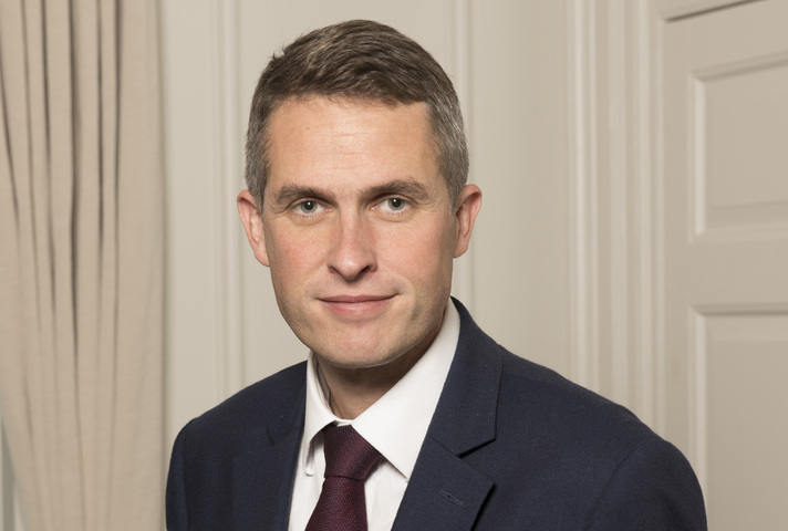 Defence Secretary Gavin Williamson