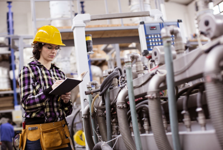 Image of a female engineer