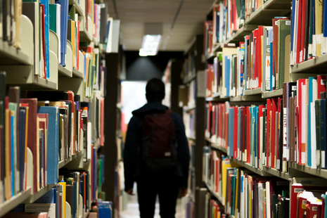 school library