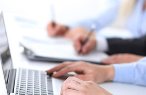 Stock image of a laptop computer.