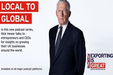 Local to Global podcast, with Nick Hewer.
