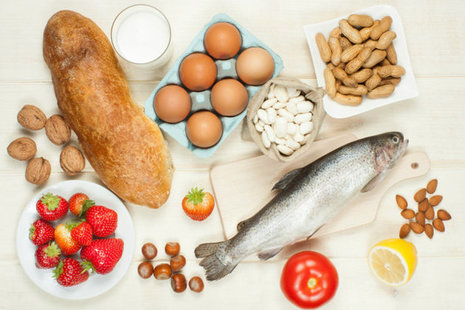 Most common allergenic food