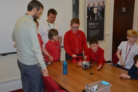Gosforth pupils get to grips with their outer space problem.