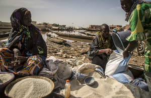 MINUSMA Patrols Konna Market in Mali (UN Photo)