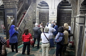 One of the Mamluk Minbars in Cairo