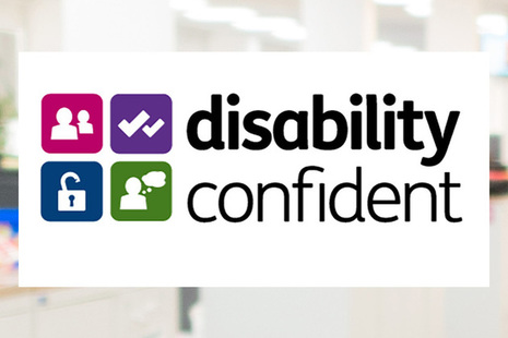 Disability Confident Employer logo.