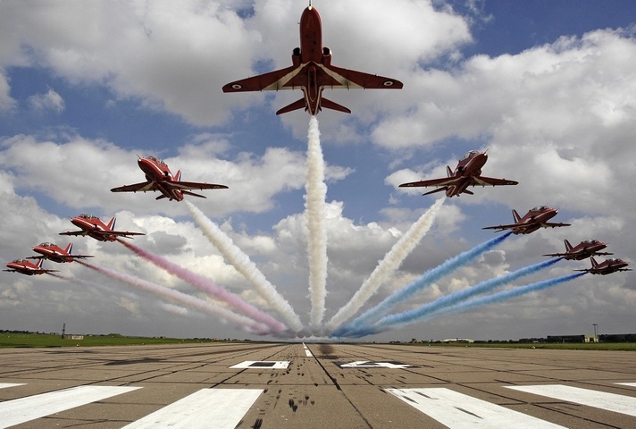 The Red Arrows will tour the USA and Canada