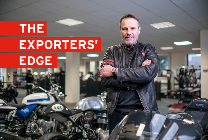Get the Exporters' Edge: Stuart Garner, Norton Motorcycles