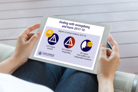 Dealing with wrongdoing and harm in charities 2017-18