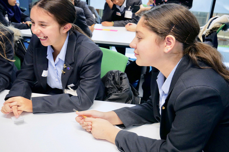 Students at the GDS Careers Insight Day