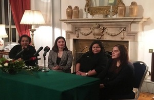 Panel discussion at "She Leads"