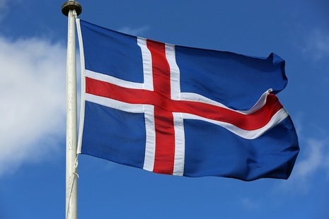 The Icelandic flag