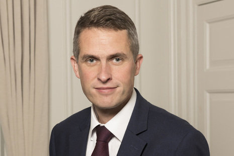 Defence Secretary Gavin Williamson